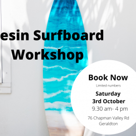 resin surdboard workshop